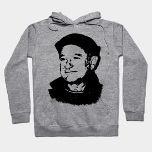 Robin Williams Portrait Hoodie